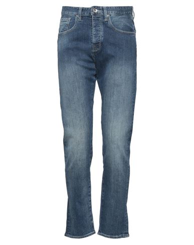 Armani Exchange Man Jeans Blue Size 29 Cotton, Elastane In Blue