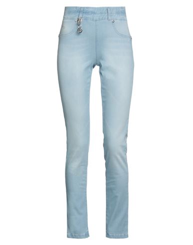 Marani Jeans Woman Jeans Blue Size 4 Cotton, Polyamide, Elastane