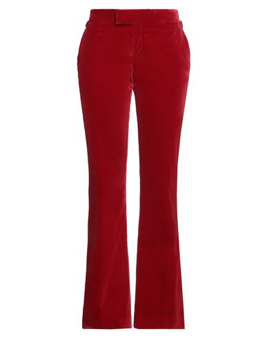 Shop Tom Ford Woman Pants Red Size 6 Cotton