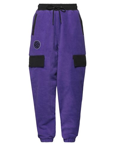Puma Woman Pants Purple Size Xs Polyester, Elastane