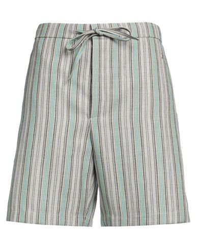 Jil Sander+ Woman Shorts & Bermuda Shorts Khaki Size 14 Virgin Wool, Cotton, Viscose, Polyamide In Beige