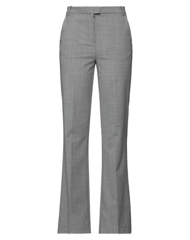 Pinko Woman Pants Grey Size 8 Polyester, Wool