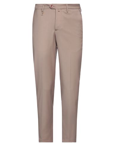 Barbati Man Pants Light Brown Size 36 Polyester, Viscose, Elastane In Beige