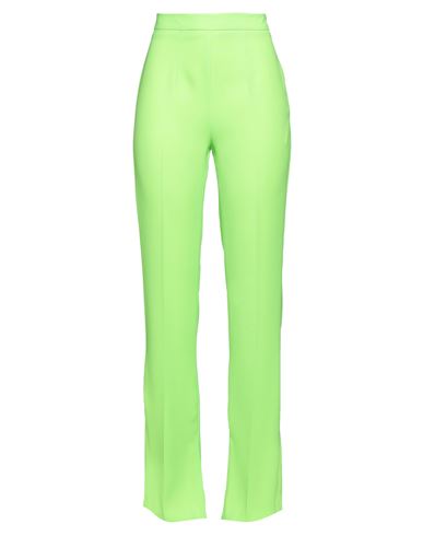 Vicolo Woman Pants Acid Green Size L Polyester