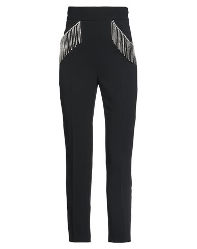Simona Corsellini Woman Pants Black Size 8 Polyester