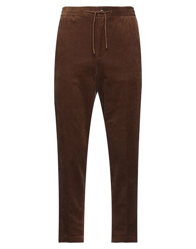 Selected Homme Man Pants Brown Size M Organic Cotton