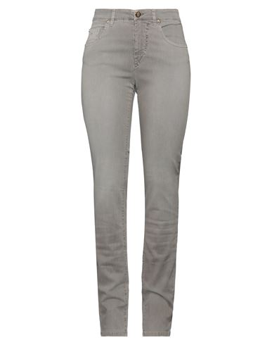 Marani Jeans Woman Jeans Khaki Size 8 Cotton, Lyocell, Elastane In Beige