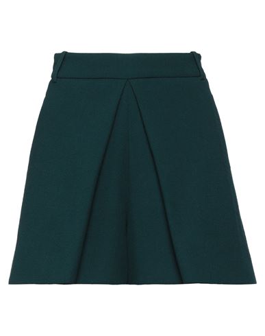 Alexandre Vauthier Woman Shorts & Bermuda Shorts Dark Green Size 6 Wool
