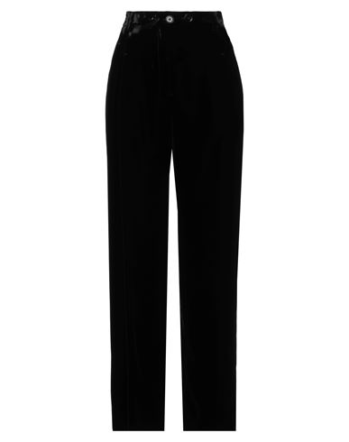 Burberry Woman Pants Black Size 12 Viscose, Cupro, Silk