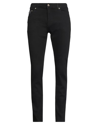 Versace Jeans Couture Man Pants Black Size 35 Cotton, Elastane