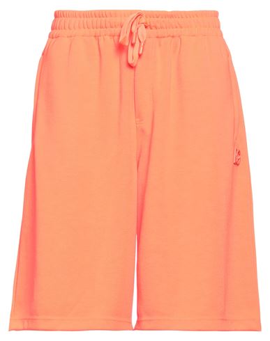 Dolce & Gabbana Man Shorts & Bermuda Shorts Orange Size 36 Polyester, Brass In Orange