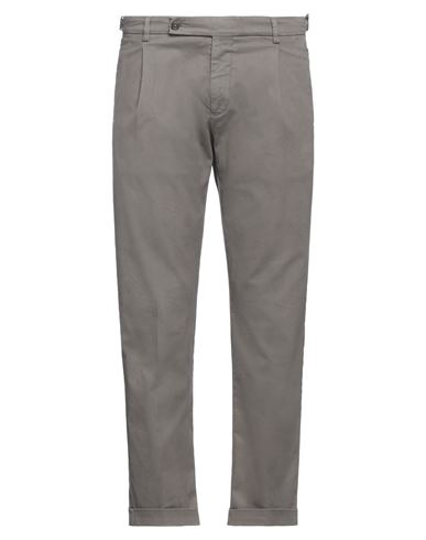 Berwich Man Pants Dove Grey Size 38 Cotton, Elastane
