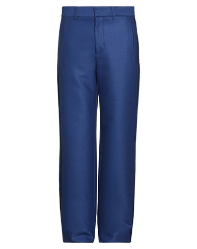 Etro Man Pants Light Blue Size 34 Virgin Wool, Polyamide, Elastane