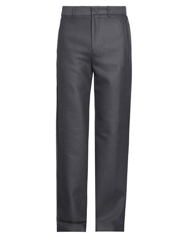 Etro Man Pants Lead Size 34 Virgin Wool, Polyamide, Elastane In Grey