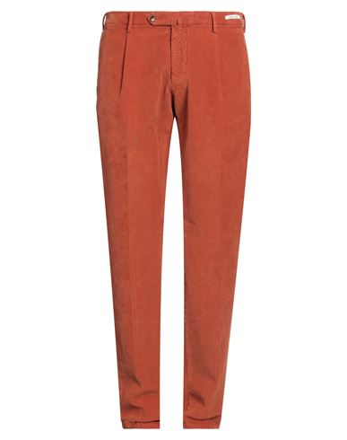 L.b.m 1911 L. B.m. 1911 Man Pants Rust Size 34 Cotton, Elastane In Red