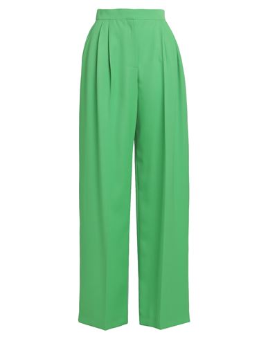 Alexander Mcqueen Woman Pants Green Size 8 Wool