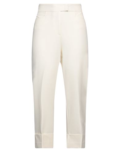 Pennyblack Woman Pants Ivory Size 4 Polyester, Viscose, Elastane In White