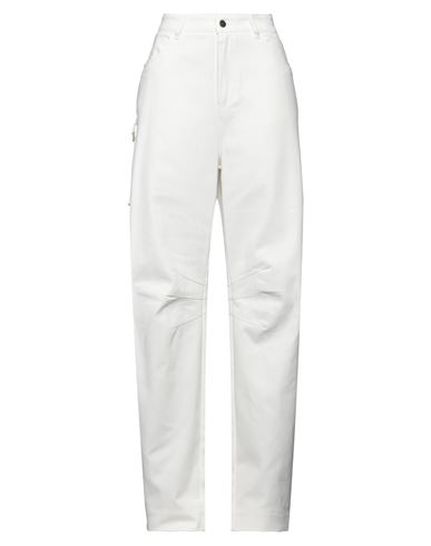 Société Anonyme Woman Jeans Off White Size L Cotton