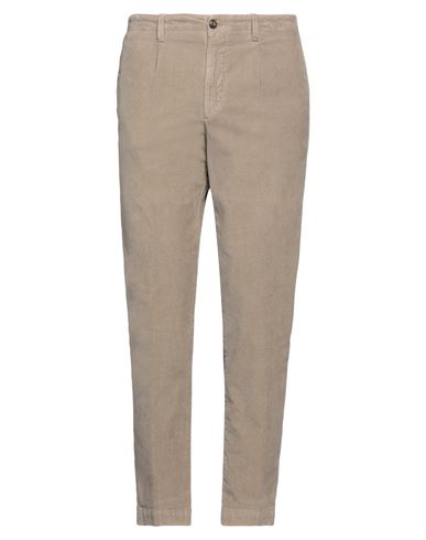 Shop Briglia 1949 Man Pants Dove Grey Size 45 Cotton, Elastane