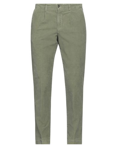 Shop Briglia 1949 Man Pants Military Green Size 31 Cotton, Elastane