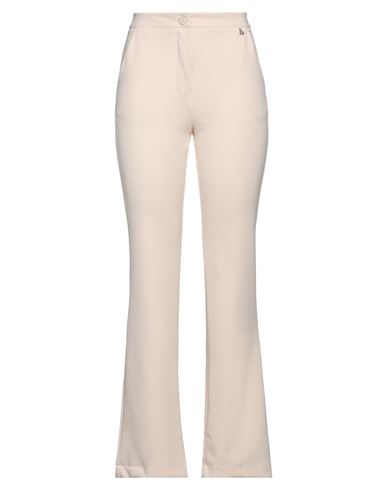 Dixie Woman Pants Ivory Size S Polyester, Elastane In White
