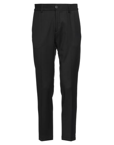 Alessandro Dell'acqua Man Pants Black Size 34 Polyester, Viscose, Elastane
