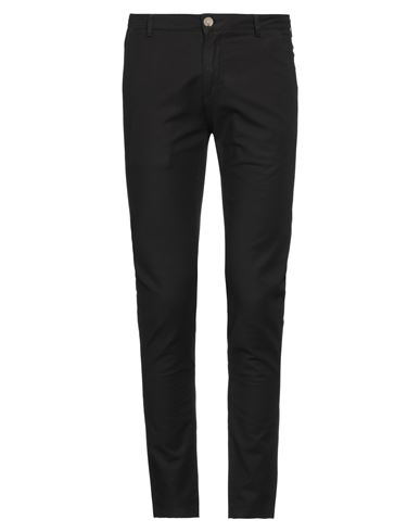 Yan Simmon Man Pants Black Size 30 Cotton, Elastane