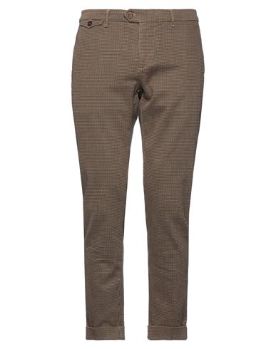0/zero Construction Man Pants Camel Size 34 Cotton, Polyester, Elastane In Beige