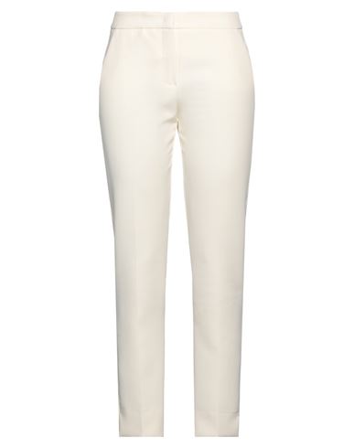 Rebel Queen Woman Pants Cream Size M Polyester, Elastane In White
