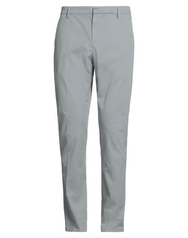 Dondup Man Pants Grey Size 35 Cotton, Elastane