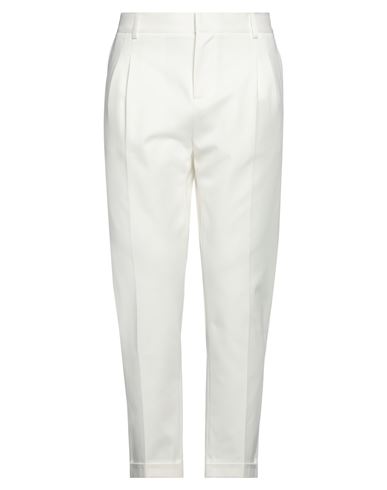 Grey Daniele Alessandrini Man Pants Ivory Size 30 Cotton, Elastane In White