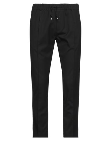 Grey Daniele Alessandrini Man Pants Black Size 36 Polyester, Viscose, Elastane