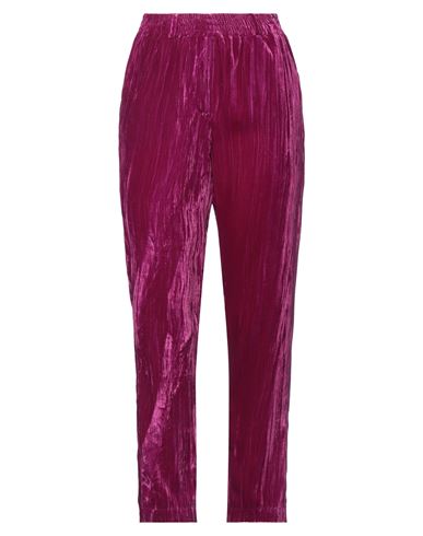 Hod Woman Pants Mauve Size M Polyester In Purple