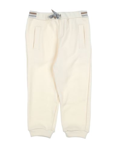 Eleventy Toddler Girl Pants Ivory Size 6 Cotton, Cashmere In White