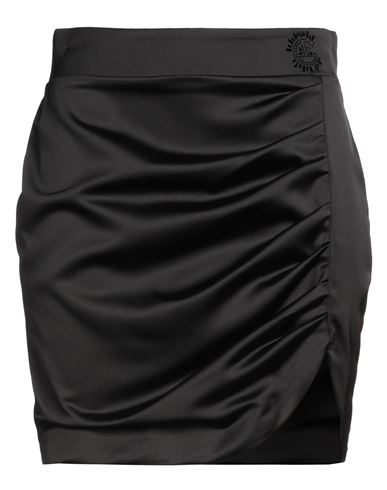Gaelle Paris Gaëlle Paris Woman Mini Skirt Black Size 8 Polyester, Elastane
