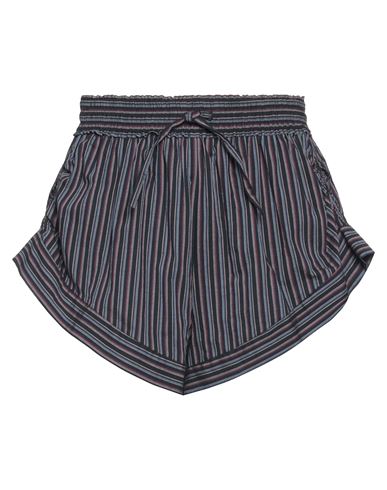 Isabel Marant Woman Shorts & Bermuda Shorts Midnight Blue Size 2 Cotton