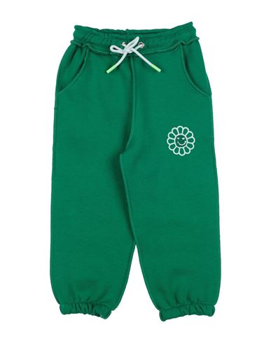 Berna Babies'  Toddler Girl Pants Green Size 6 Cotton, Polyester