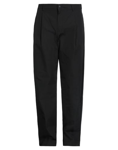 Moncler Man Pants Black Size 34 Polyester