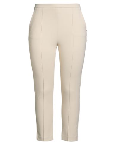 Elisabetta Franchi 1 Essentials Woman Pants Cream Size 6 Polyester, Elastane In Neutral