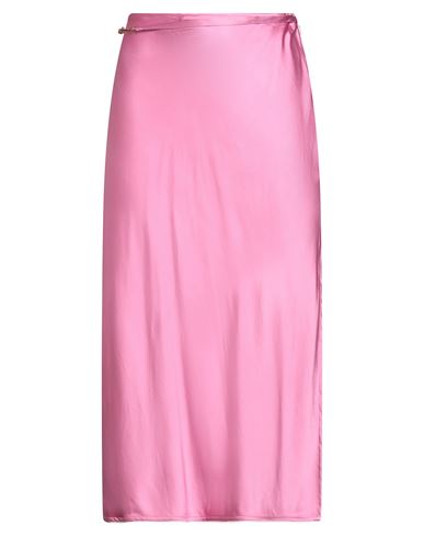 Jacquemus Woman Midi Skirt Fuchsia Size 6 Viscose, Elastane