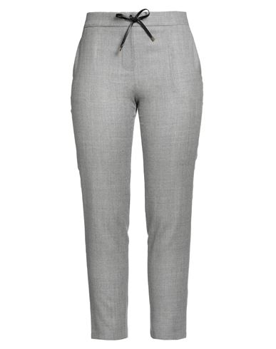 Lorena Antoniazzi Woman Pants Grey Size 6 Virgin Wool, Polyamide, Metallic Fiber