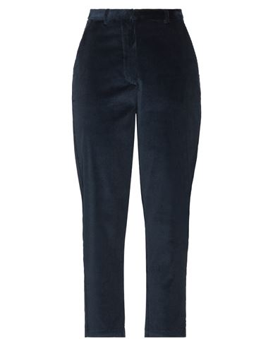 Niū Woman Pants Midnight Blue Size S Acetate, Polyester
