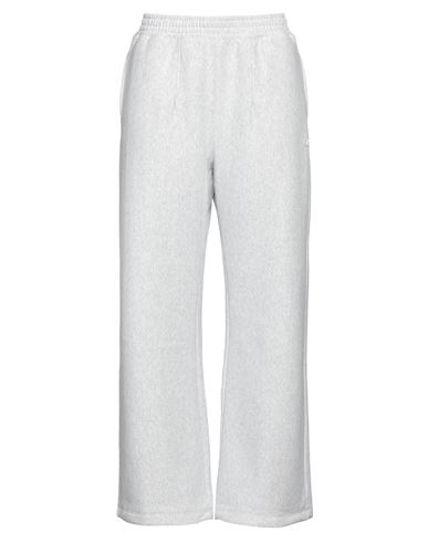 Champion Woman Pants Light Grey Size Xxl Cotton, Polyester