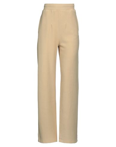 Champion Woman Pants Sand Size M Cotton, Polyester In Beige