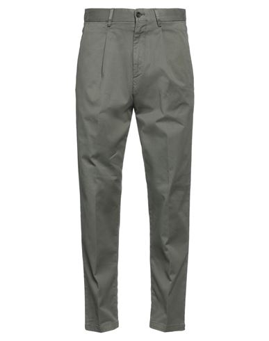 Devore Incipit Man Pants Military Green Size 38 Cotton, Elastane