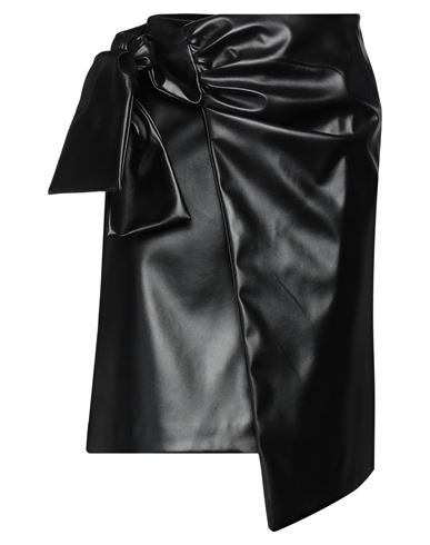 Nora Barth Woman Midi Skirt Black Size 8 Polyester, Elastane