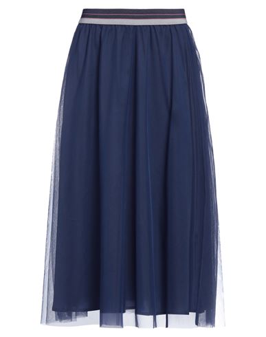 Shop Niū Woman Midi Skirt Blue Size S Polyamide