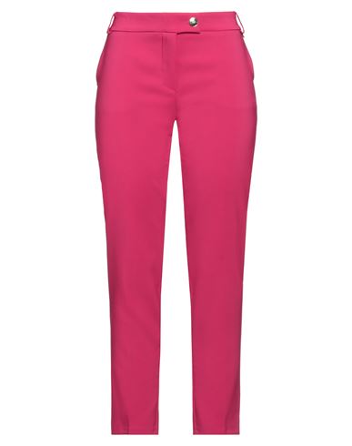Rinascimento Woman Pants Fuchsia Size S Polyester, Elastane In Pink