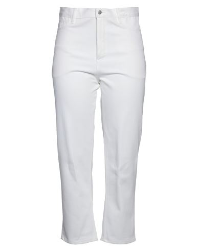 Studio Nicholson Woman Denim Pants White Size 00 Cotton