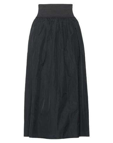 Alpha Studio Woman Midi Skirt Black Size 8 Polyester